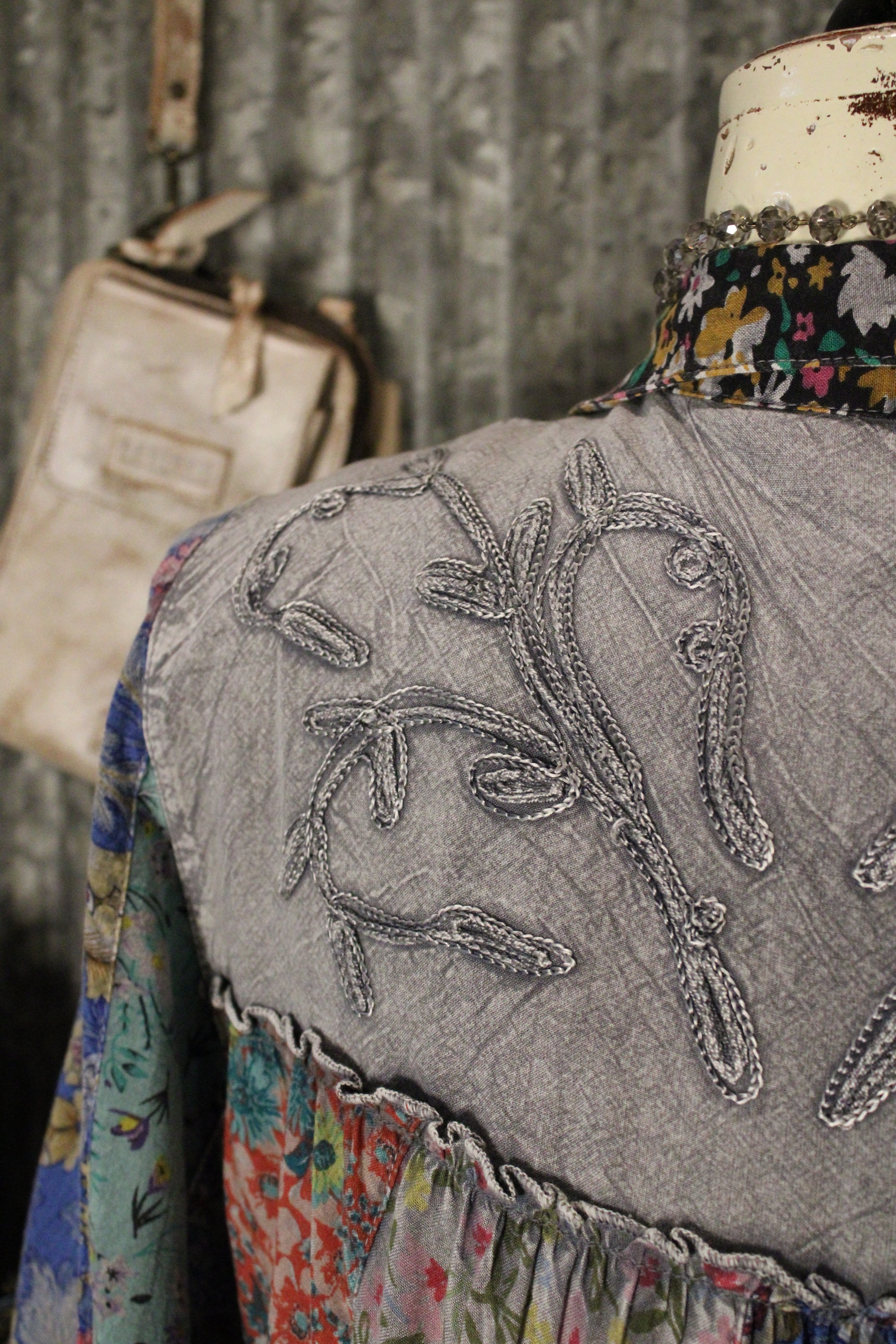 Juniper Slate Blouse – Farm Girls Fancy Frills