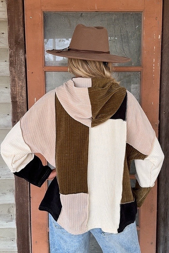 Earth & Ember Colorblock Jacket