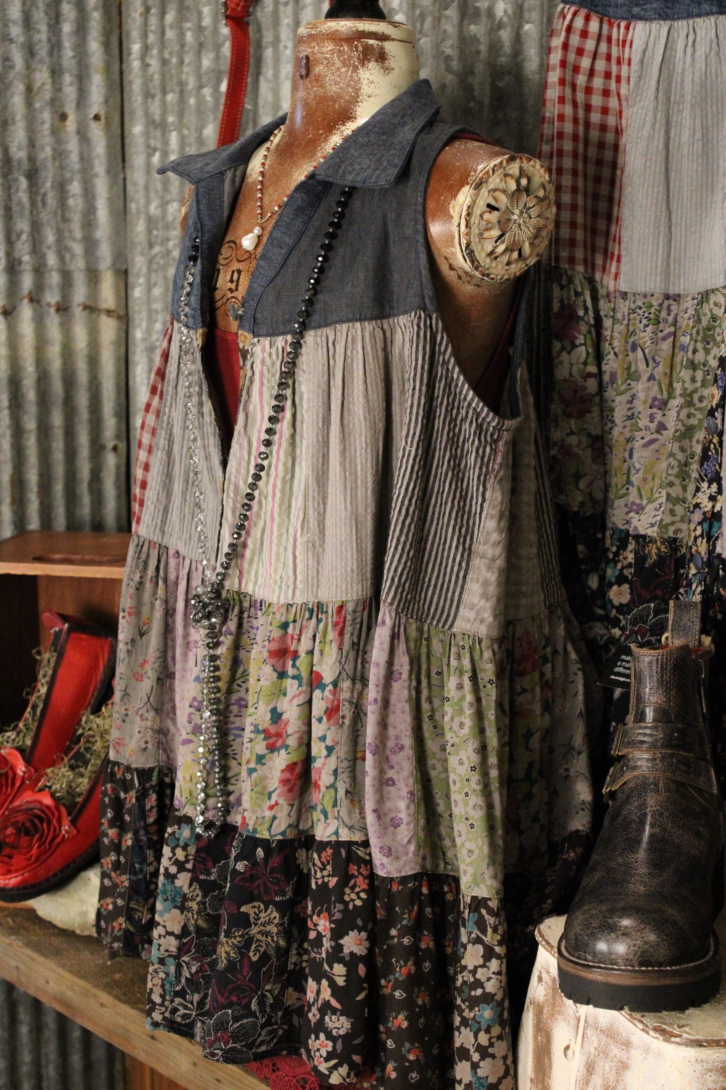 Patchwork Meadow Vintage Tank