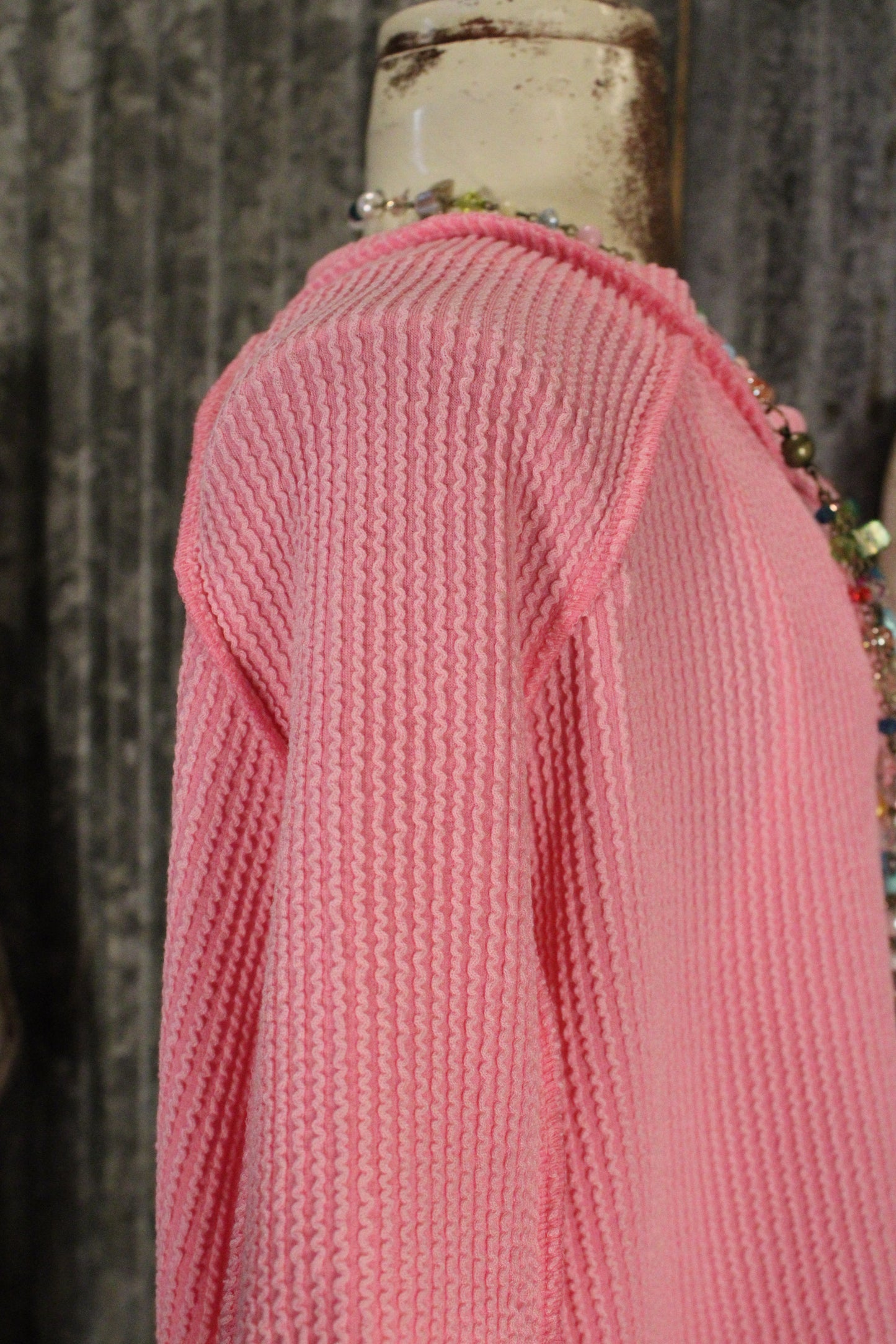 Easy Knit Bubblegum Top