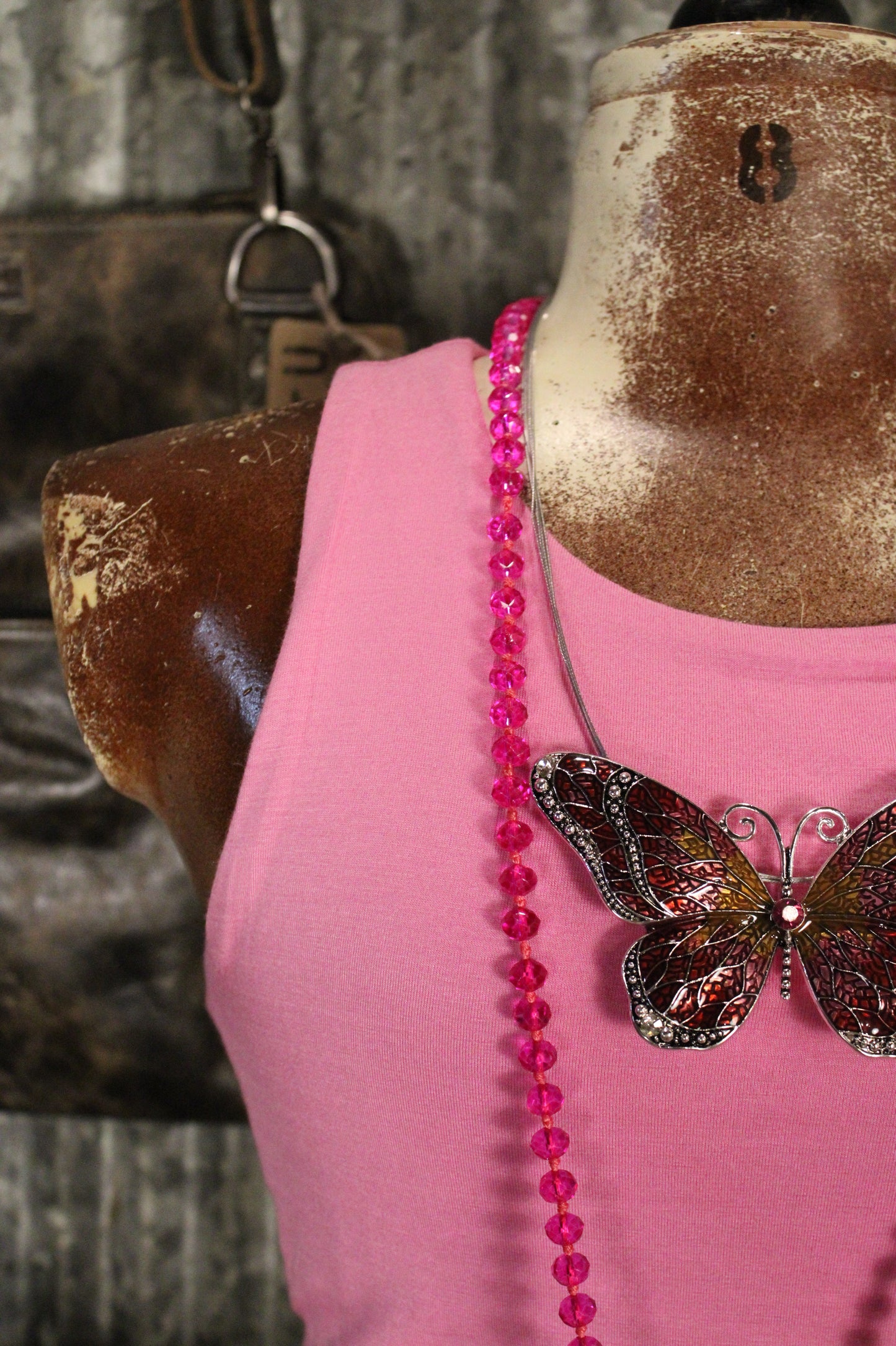 Velora Candy Pink Tank Top