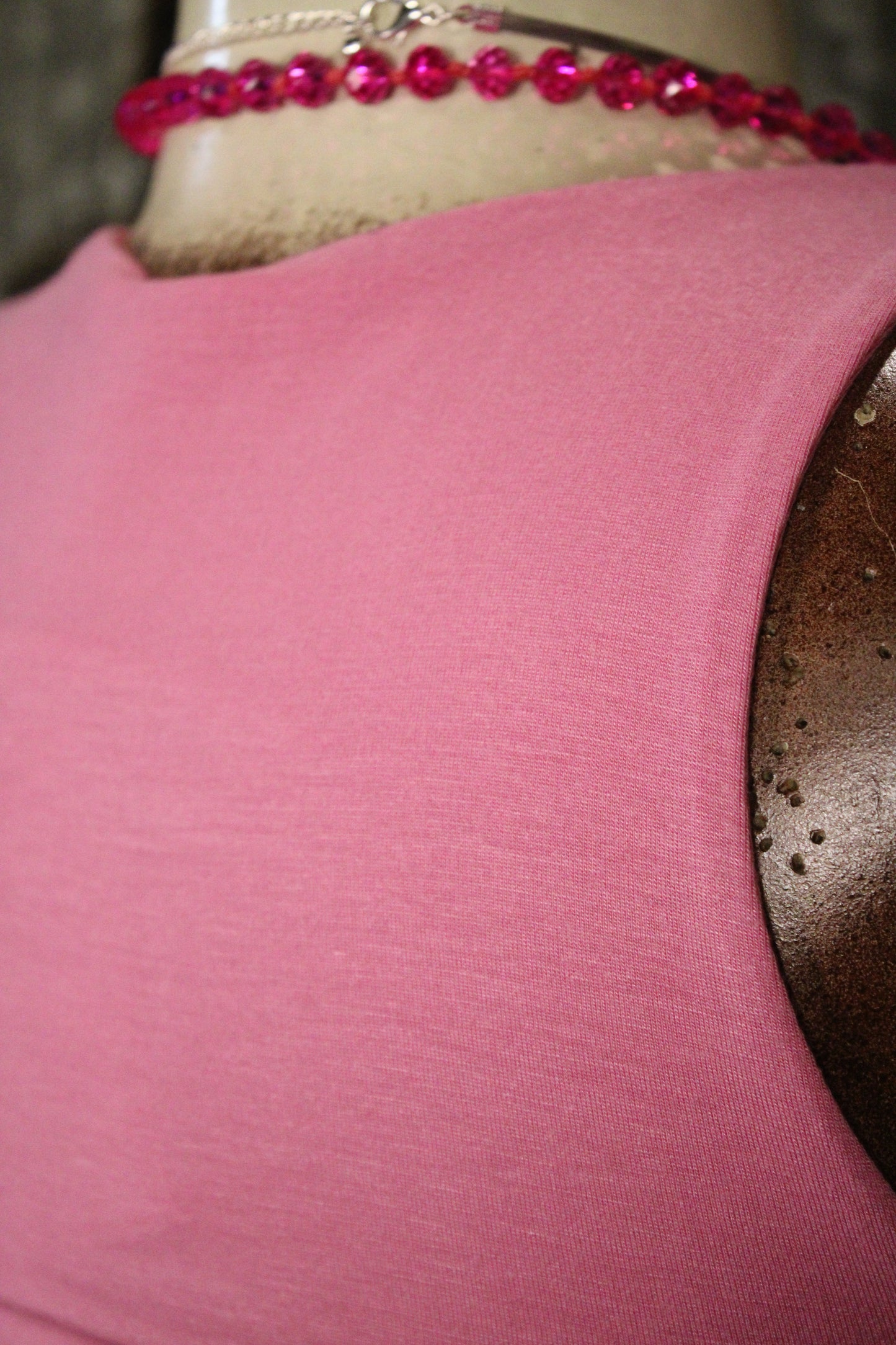 Velora Candy Pink Tank Top