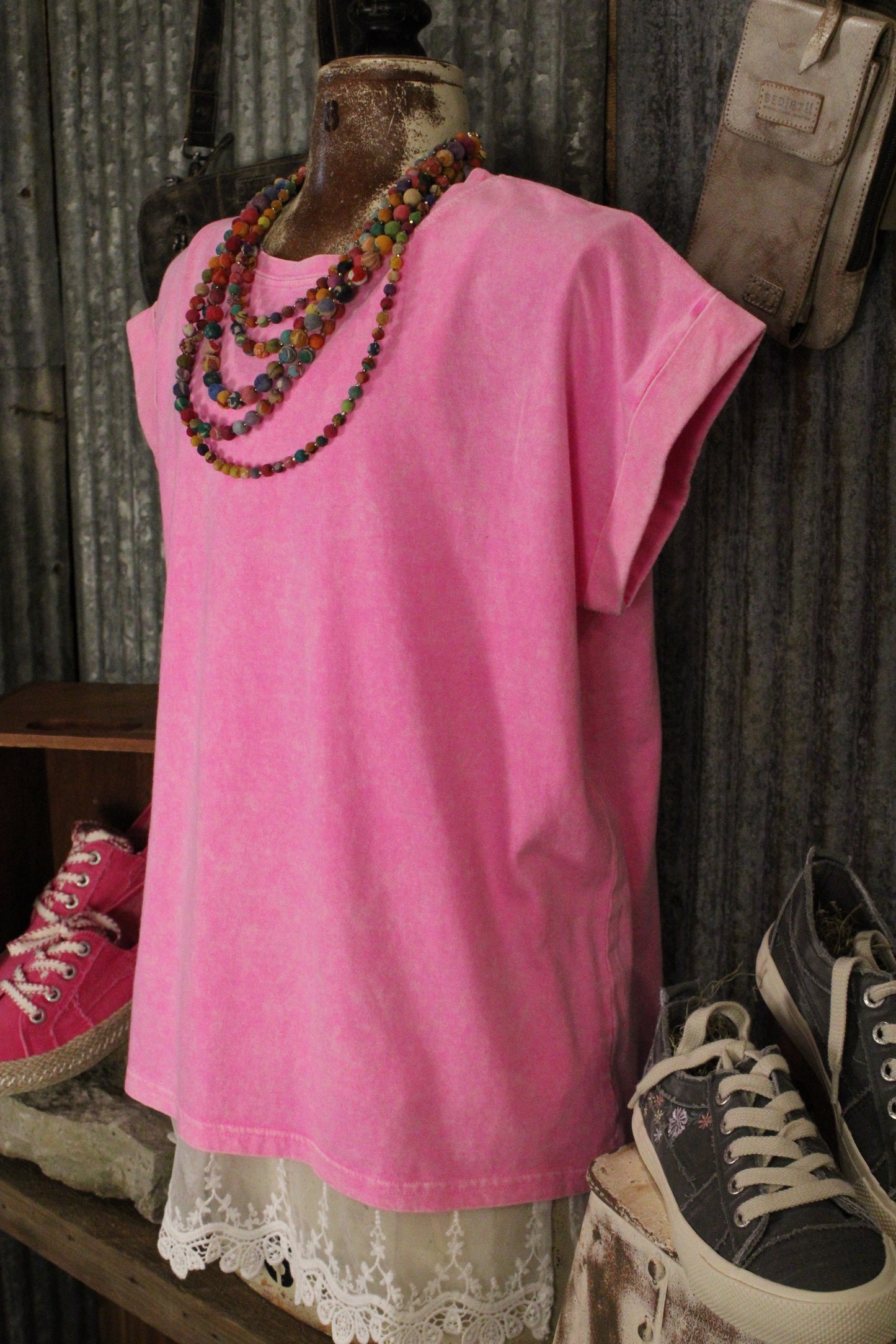 Cloud Soft Candy Pink Cotton Top