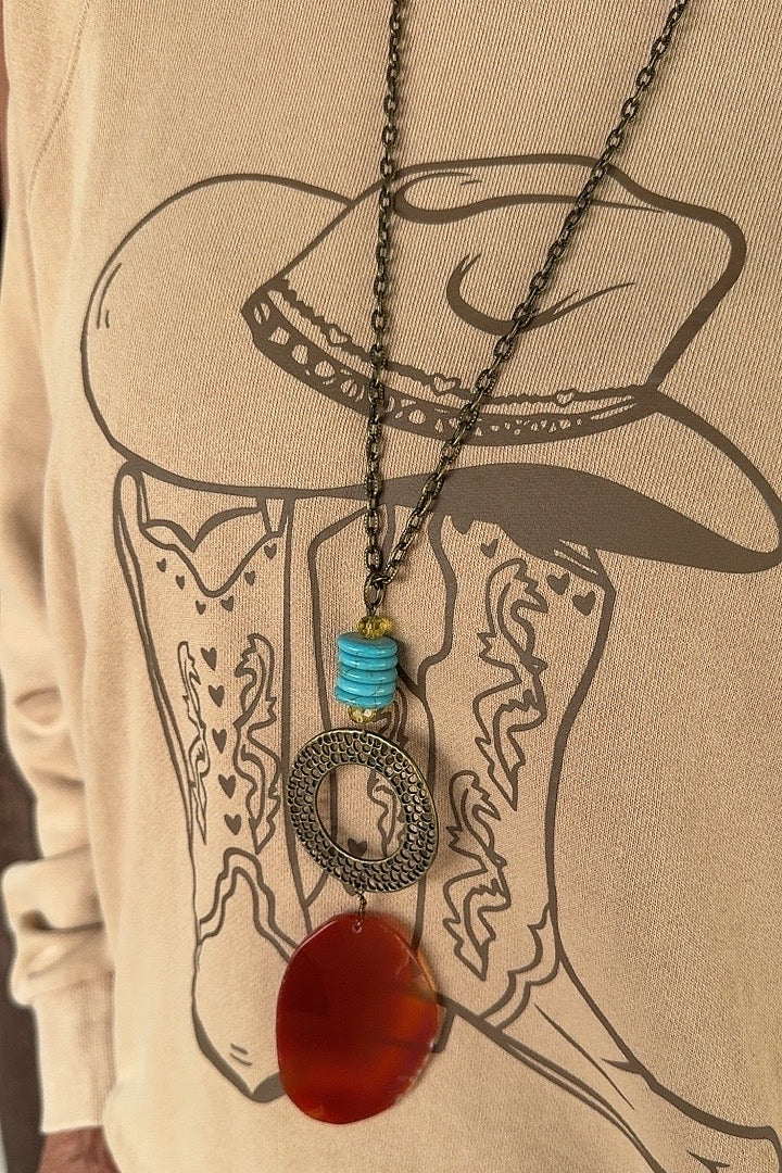 Boots And Brim Cotton Sweatshirt
