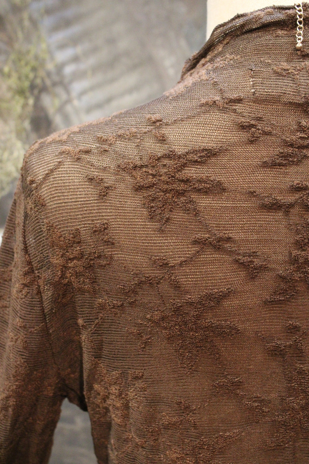 Chocolate Kiss Mesh Top