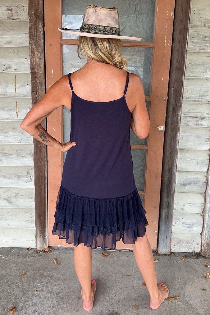 Lovely Layers Navy Dress Extender