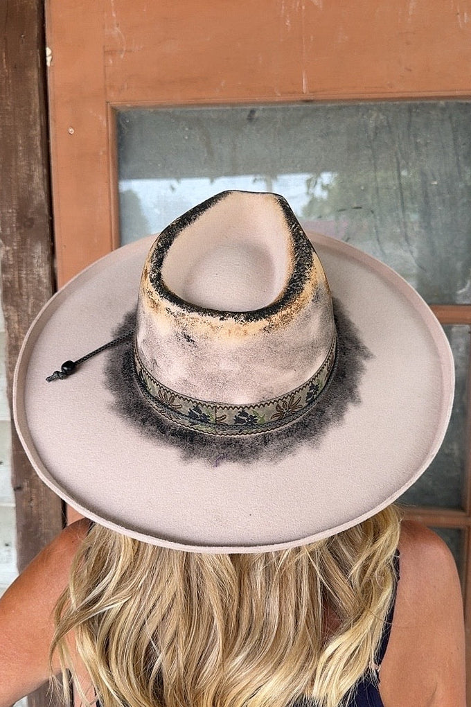 Going Out In Style Wide Brim Hat
