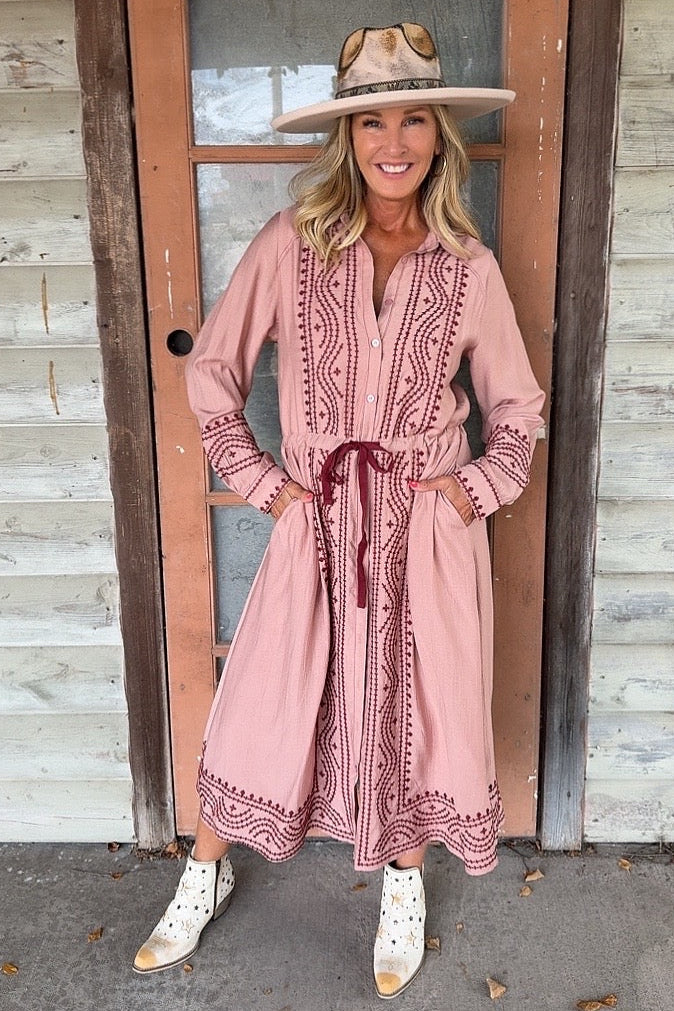 Dusty Rose Dress