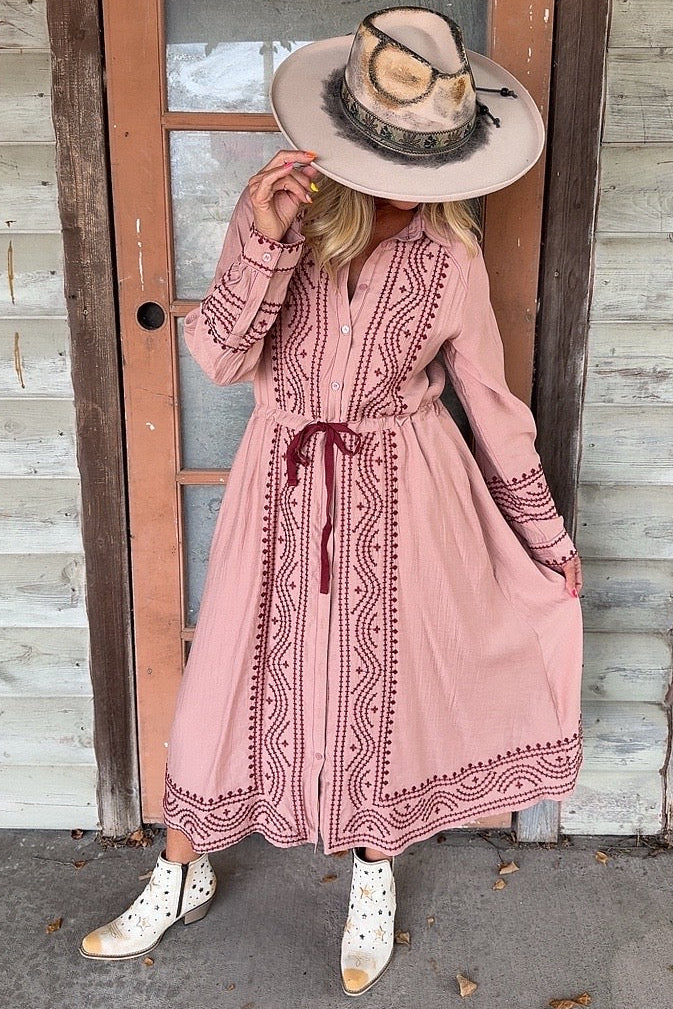 Dusty Rose Dress