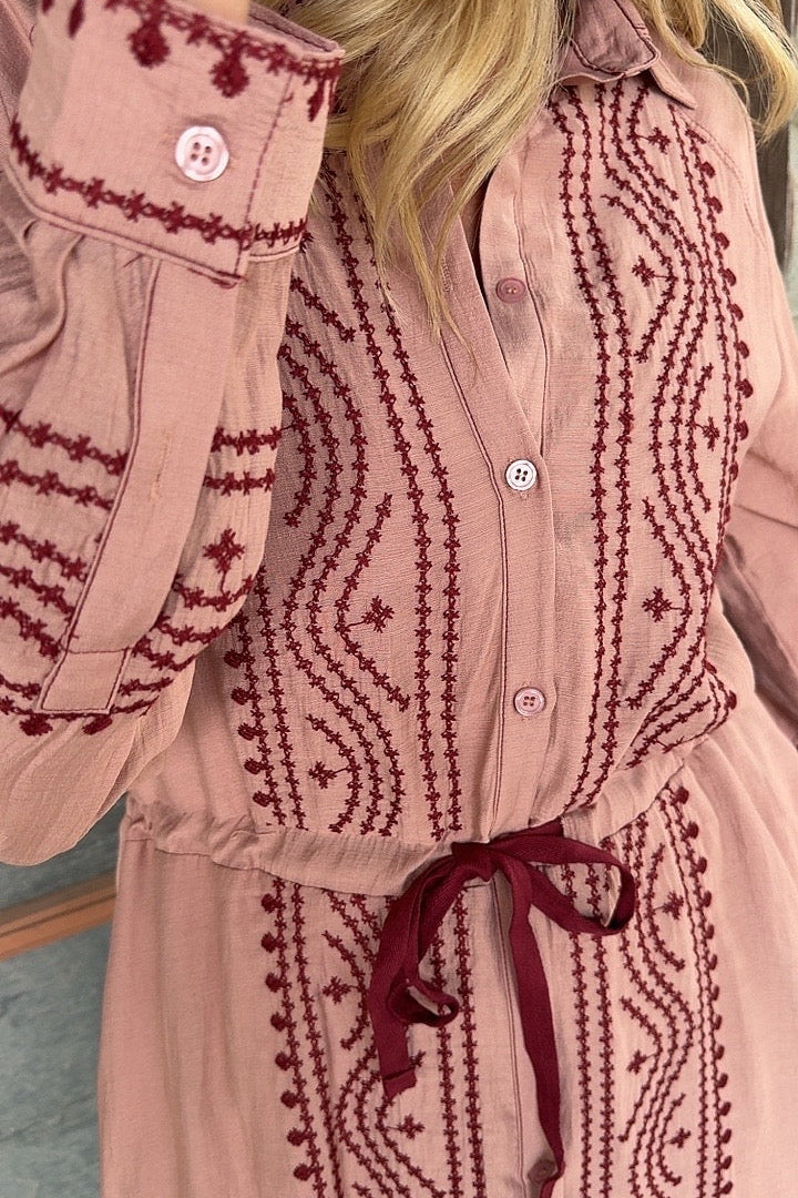 Dusty Rose Dress