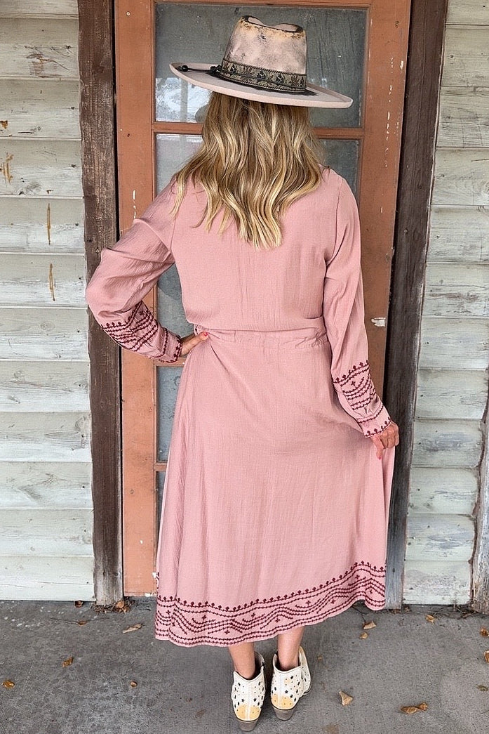 Dusty Rose Dress