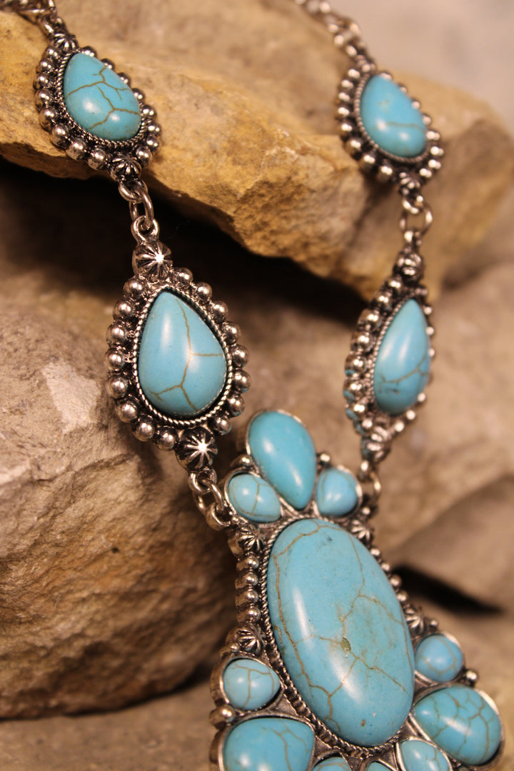 Timeworn Treasure Turquoise Necklace