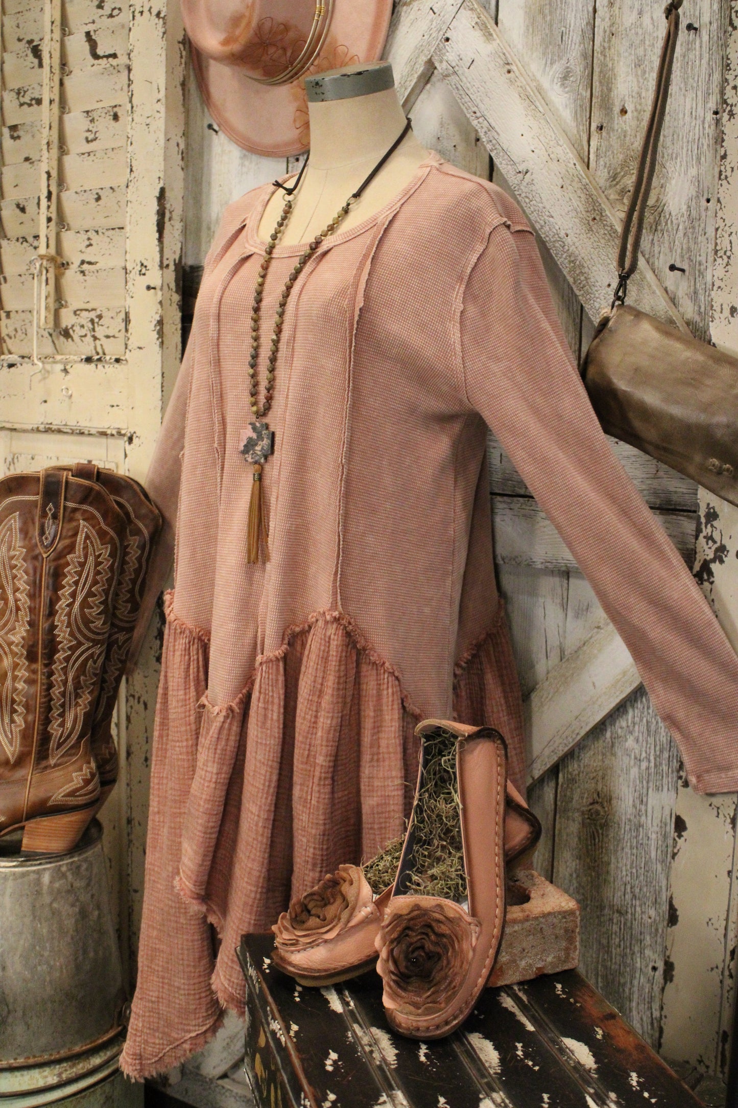 San Pedro Sugar Rose Tunic