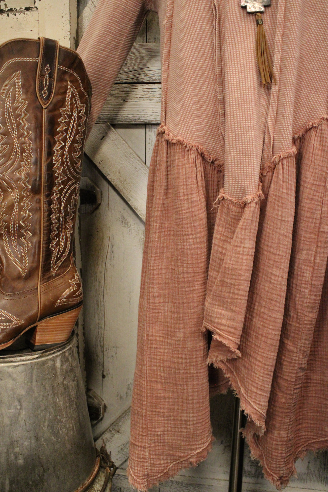 San Pedro Sugar Rose Tunic