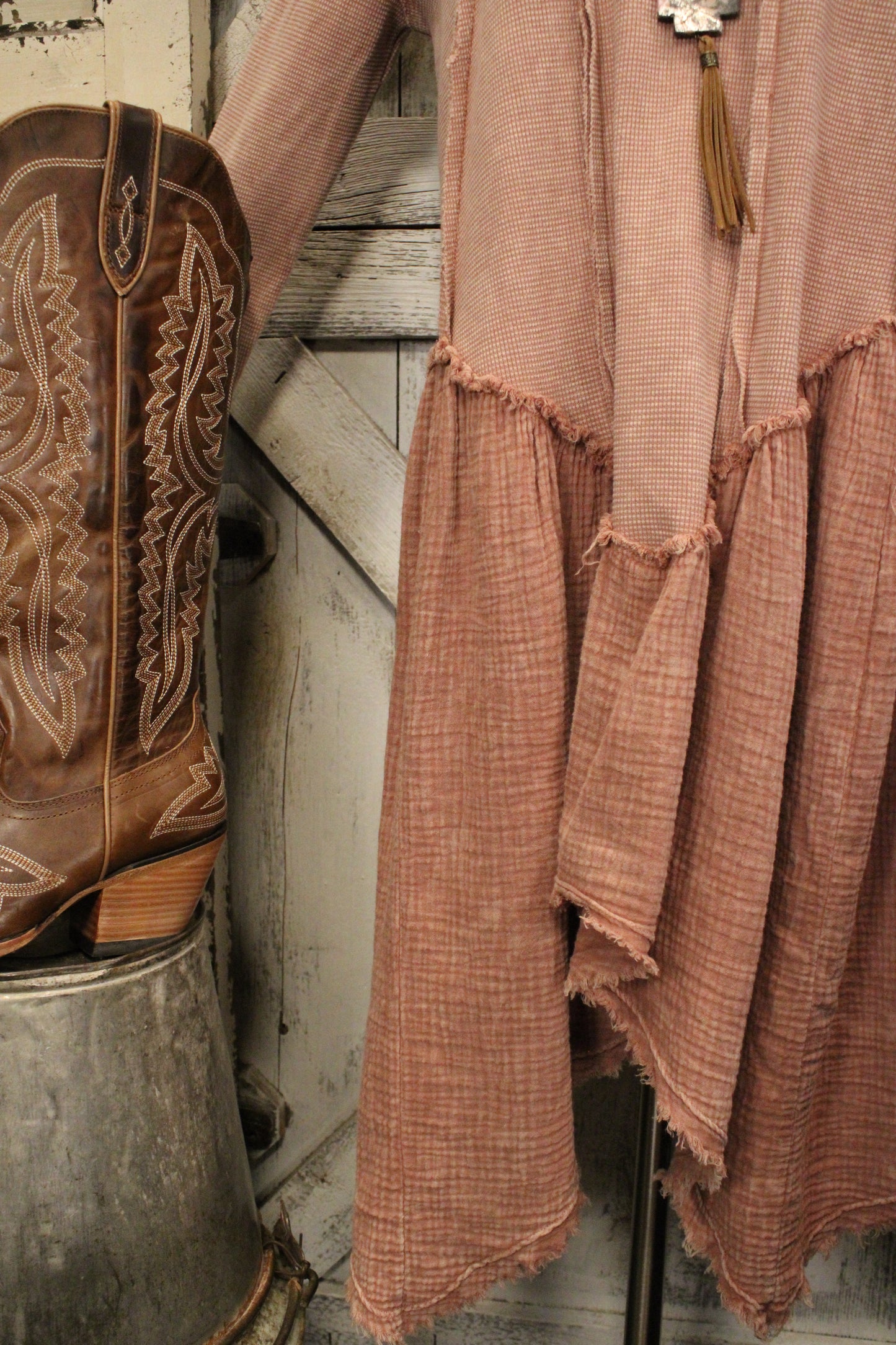 San Pedro Sugar Rose Tunic