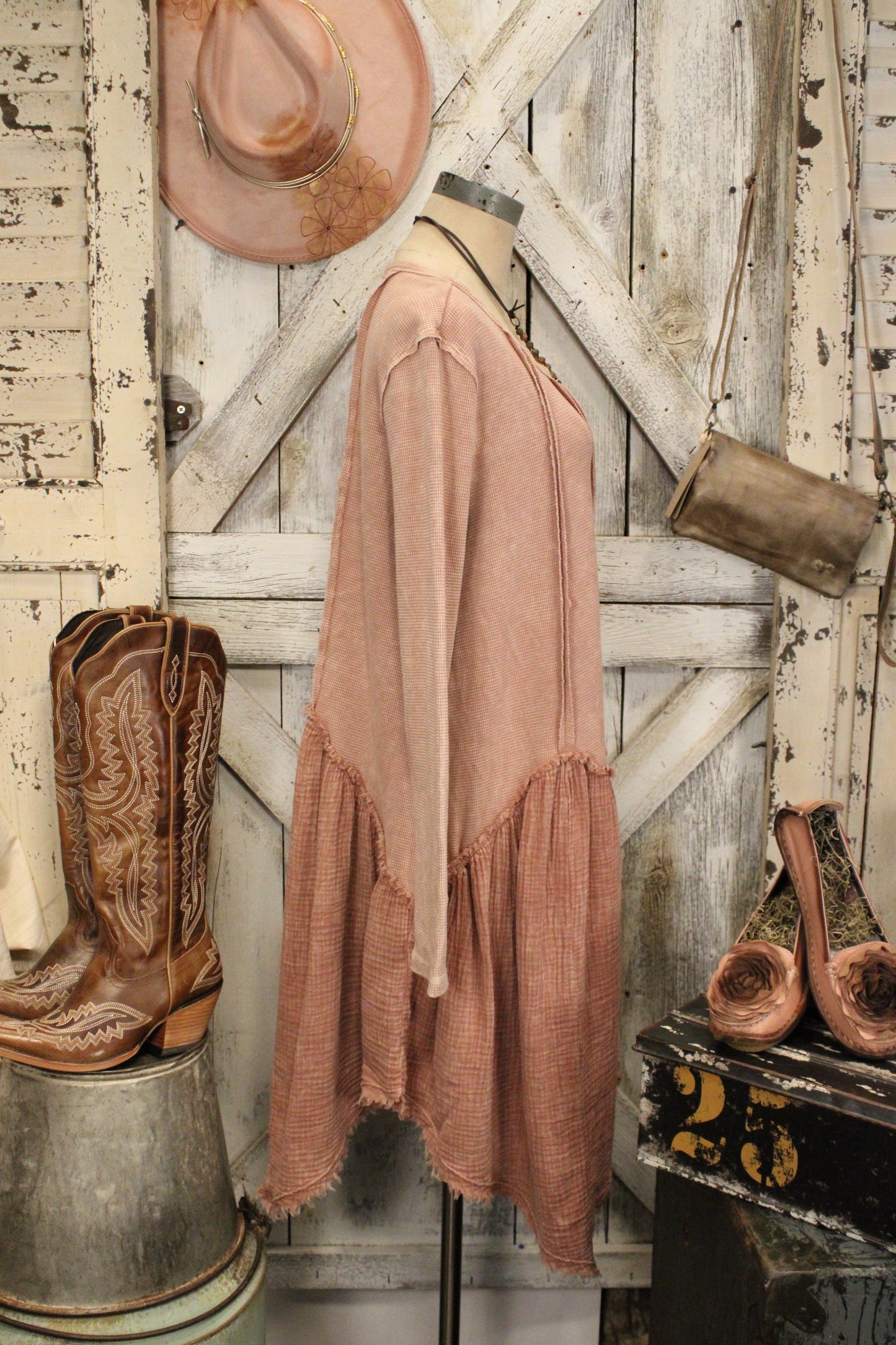 San Pedro Sugar Rose Tunic