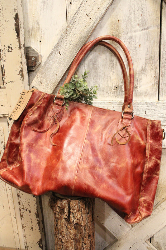 Bed|Stu Rockaway Cherry Lux Handbag
