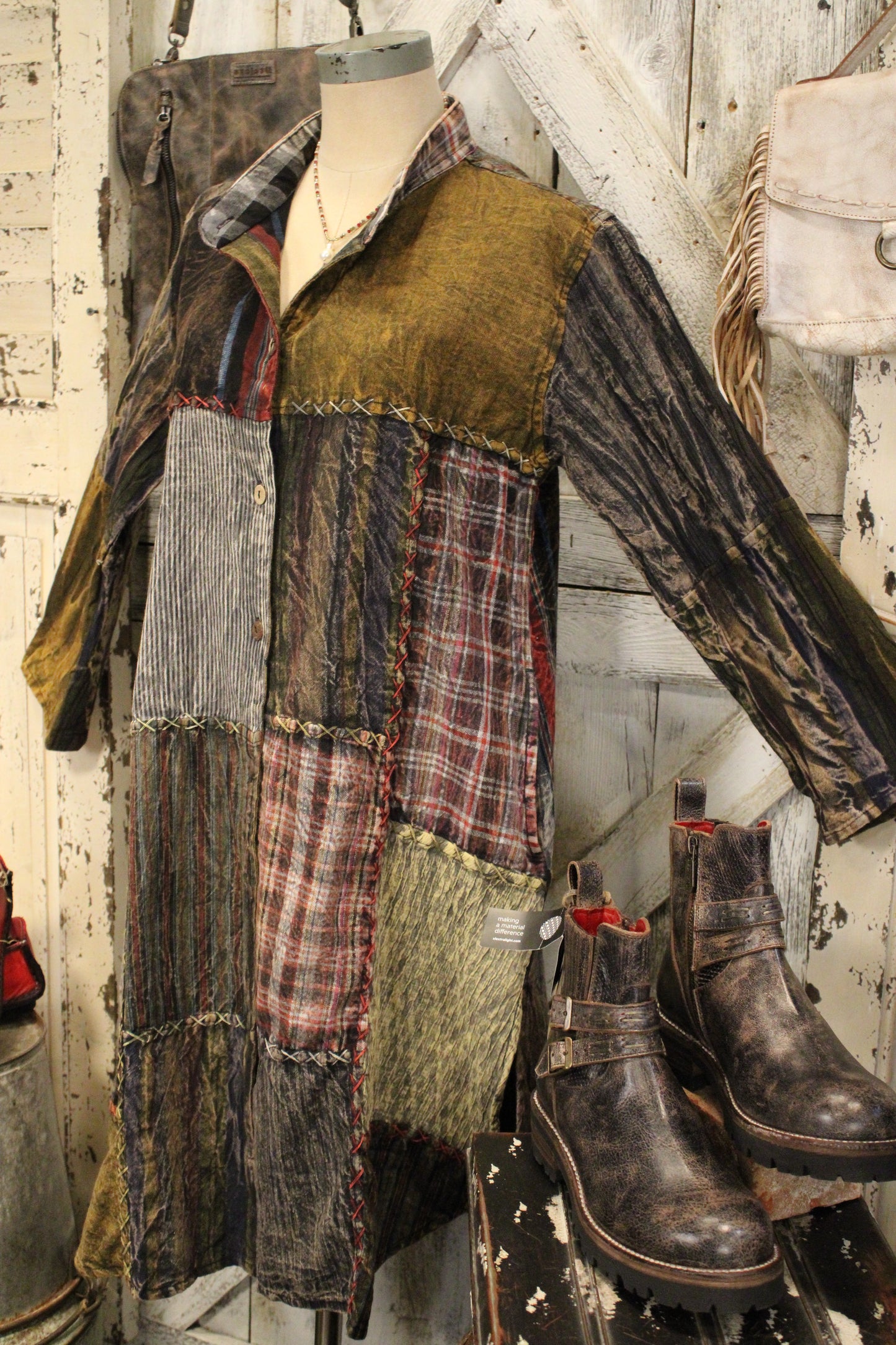 Wander & Weave Patchwork Dress