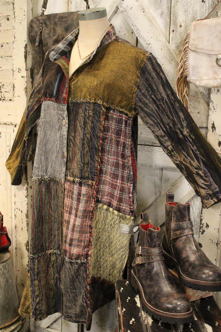 Wander &amp; Weave Patchwork Dress