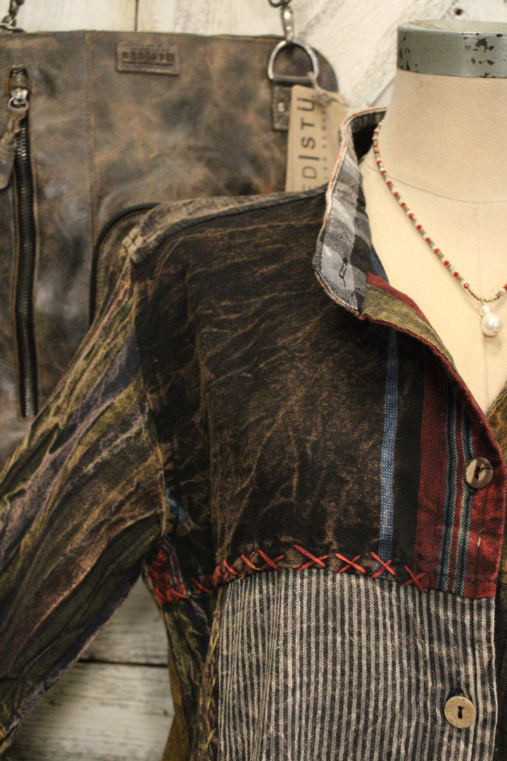 Wander &amp; Weave Patchwork Dress