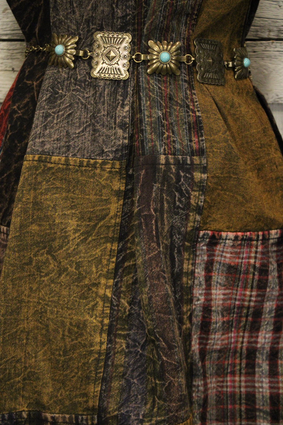 Wander &amp; Weave Patchwork Dress