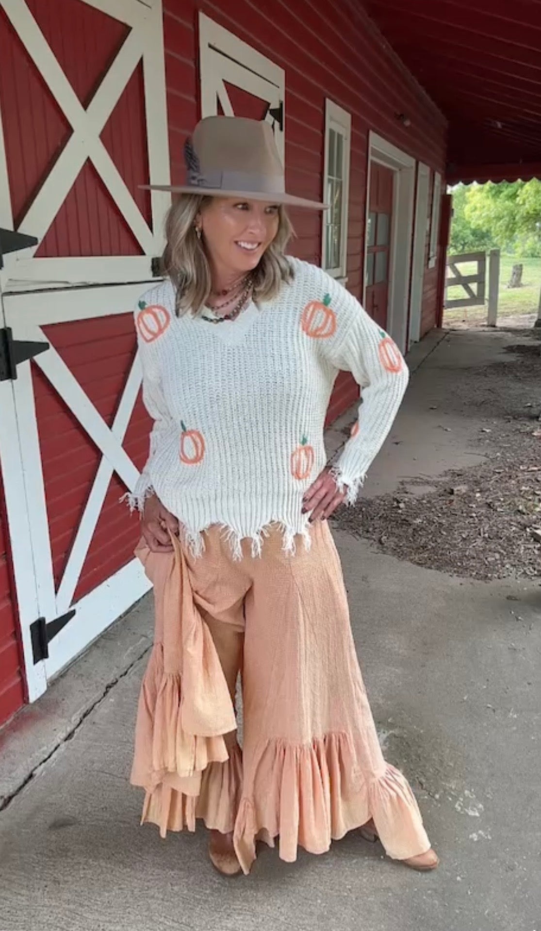 All Things Pumpkin Sweater