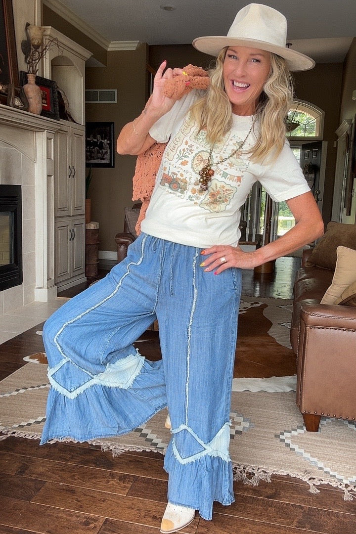Wanderer's Denim Pants