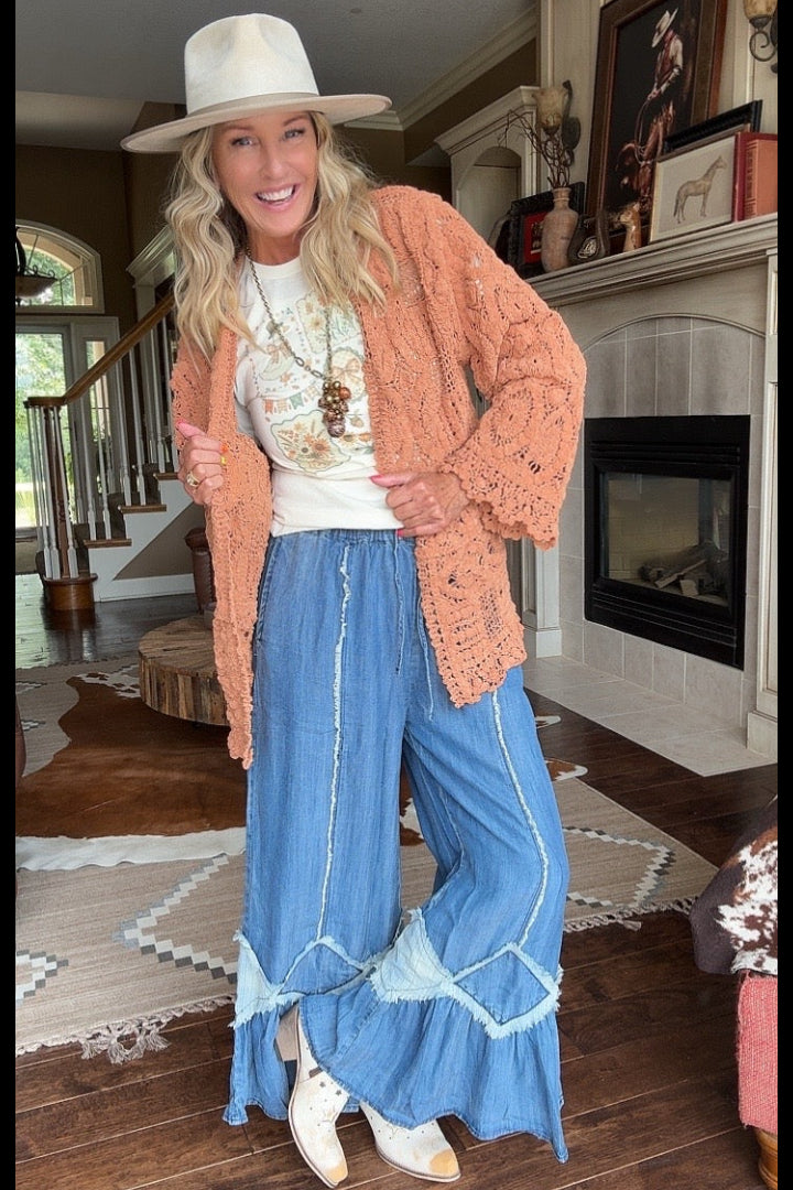 Ginger Crochet Cardigan
