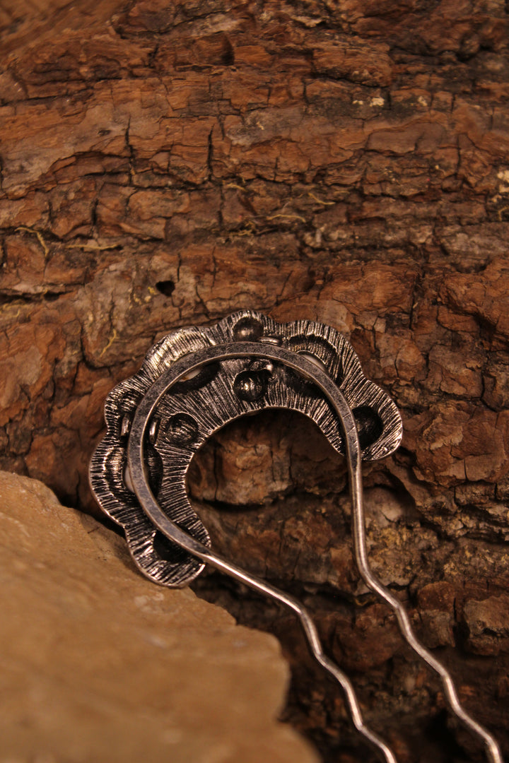 Ivory &amp; Stone Hair Stick