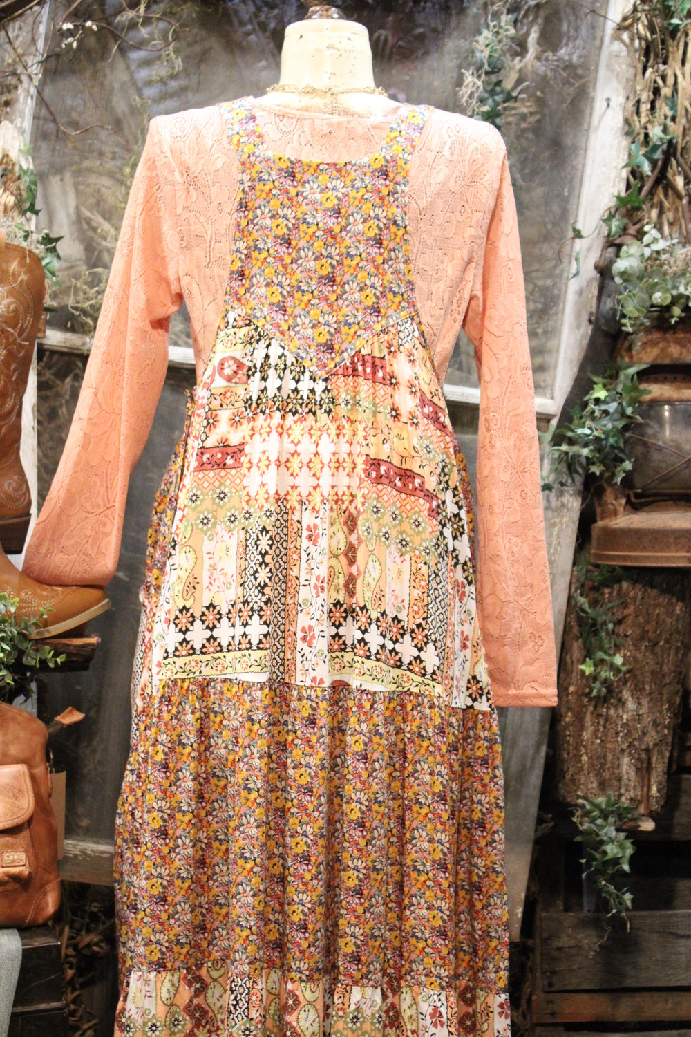 Dixie Daisy Overalll Dress
