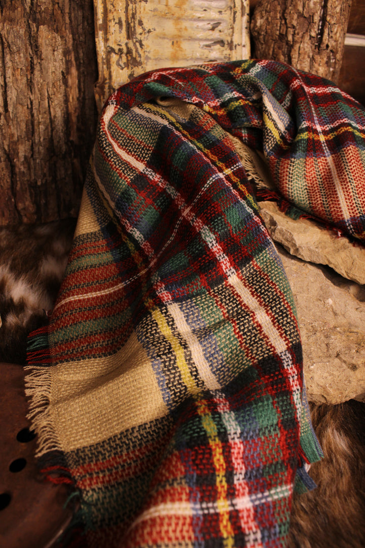 Holiday Hearth Plaid Scarf