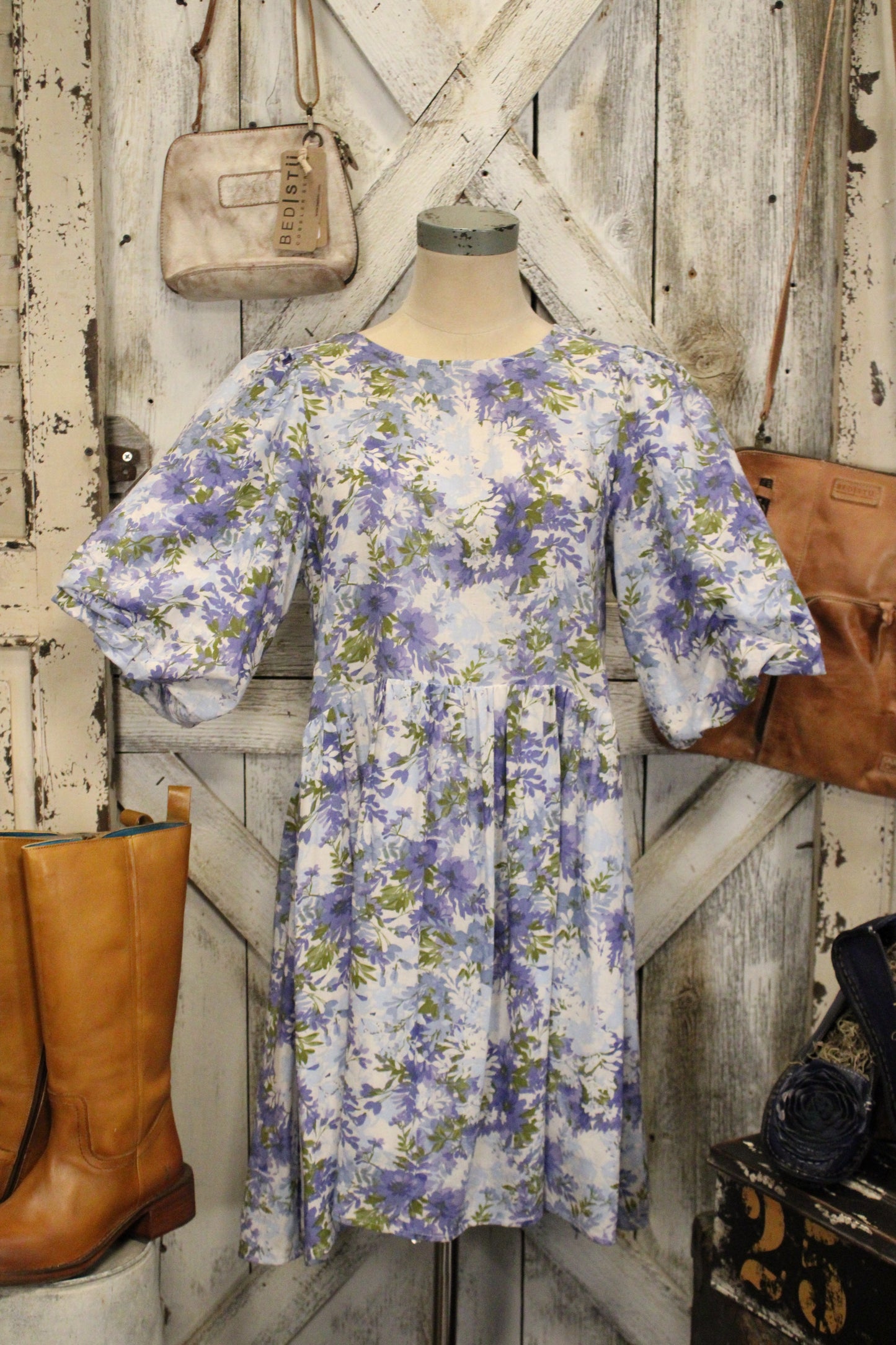 Periwinkle Romance Dress