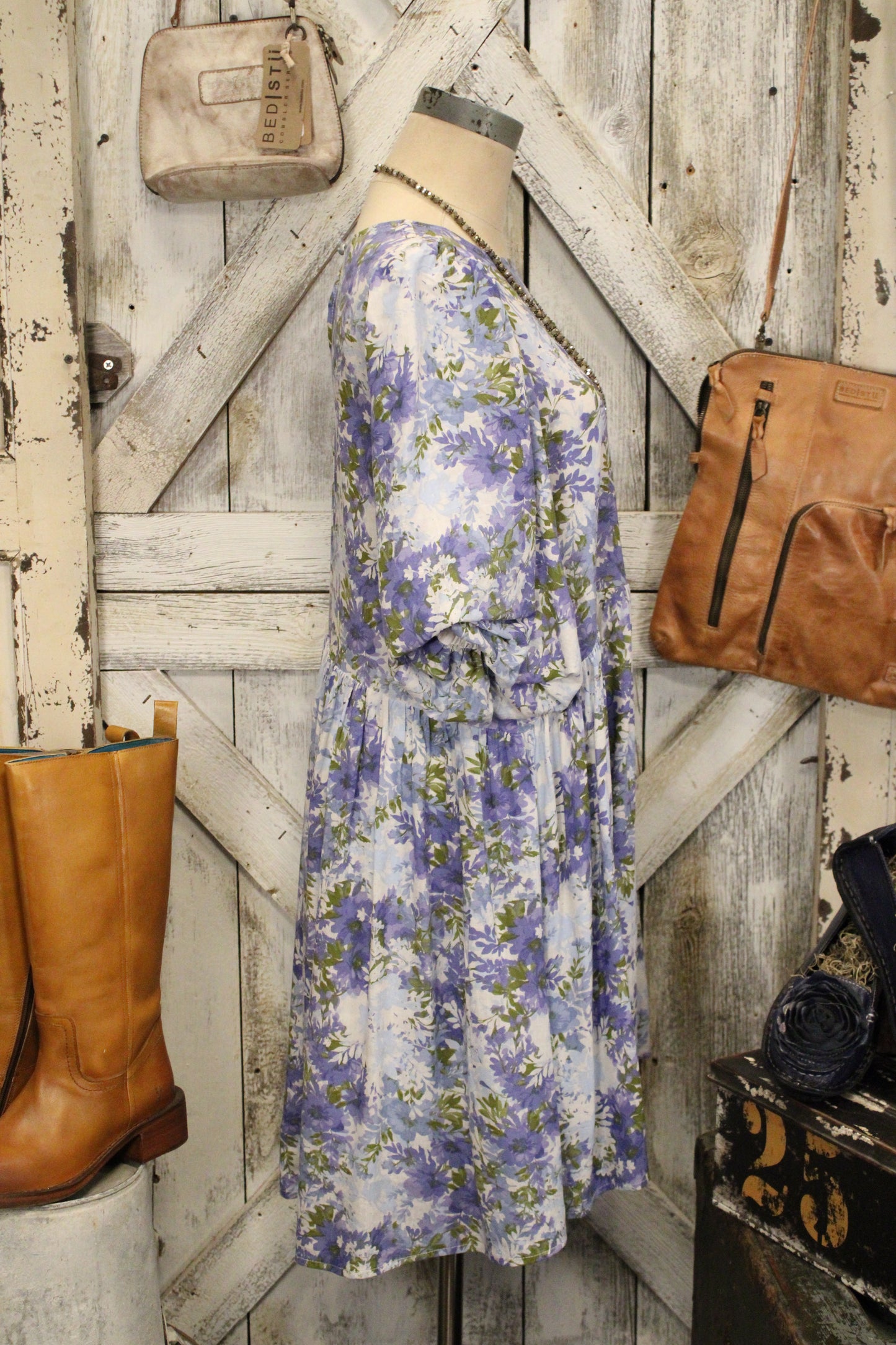 Periwinkle Romance Dress
