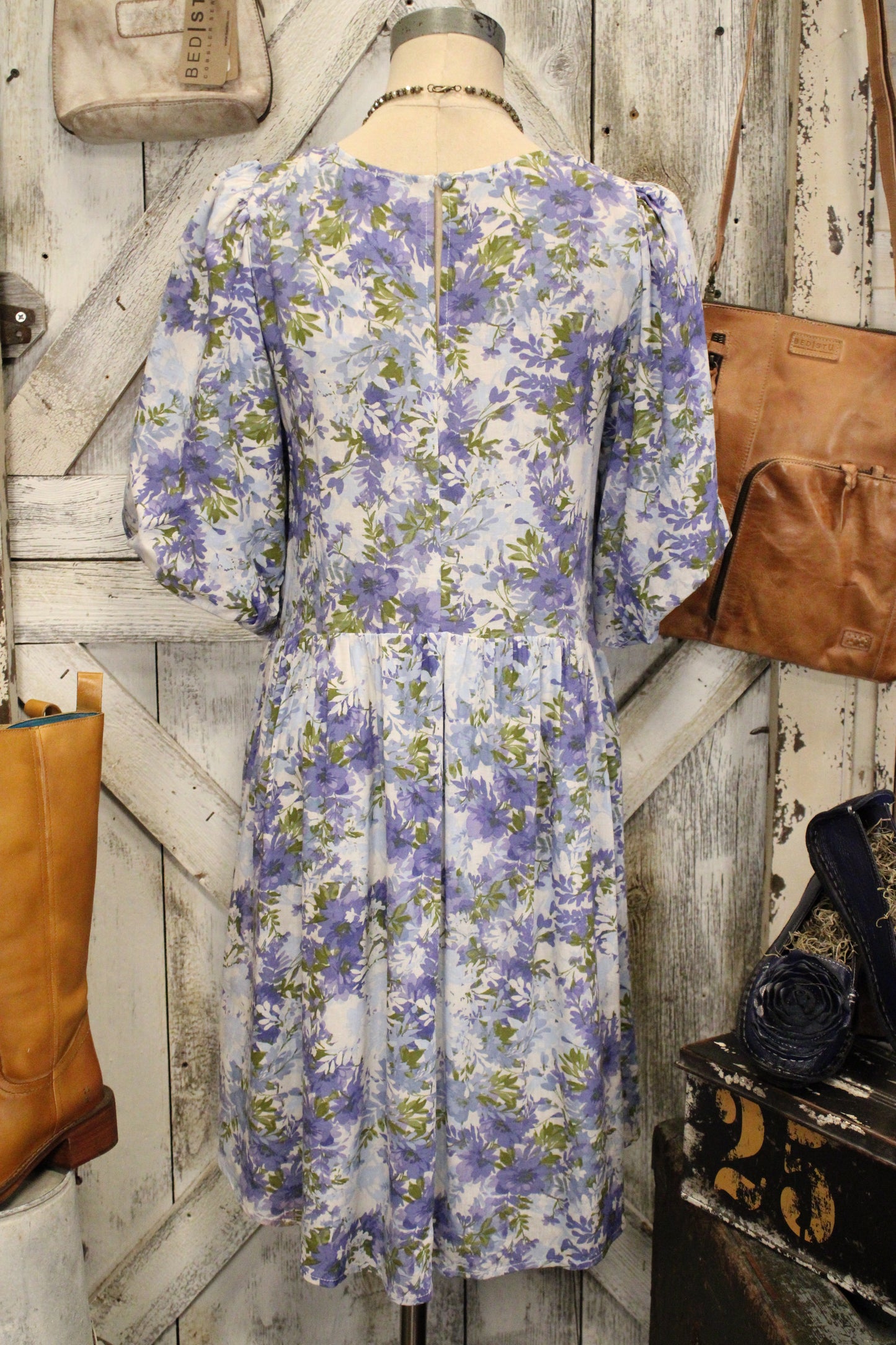 Periwinkle Romance Dress