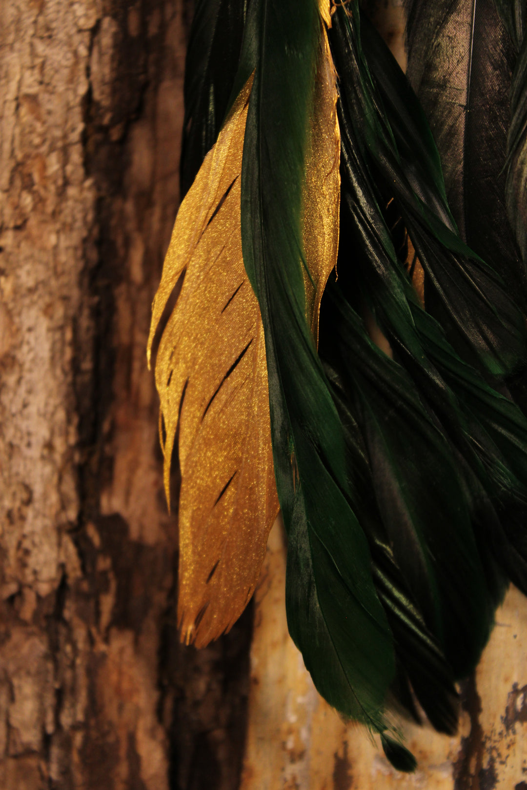Festive Forest Plumes Earrings