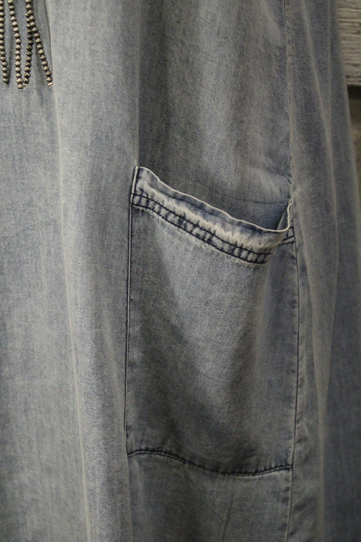 Carefree Cutie Denim Dress