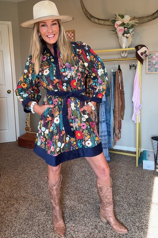 Autumn Wildflower Dress