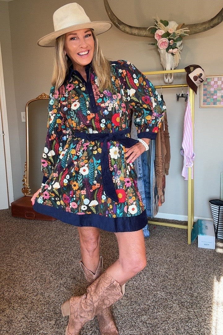 Autumn Wildflower Dress