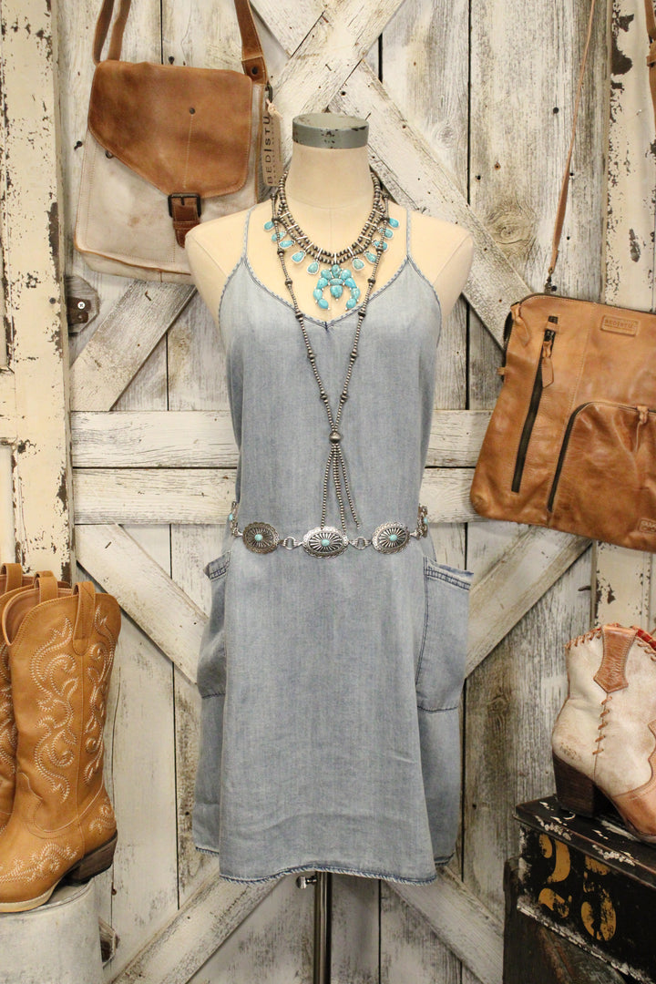 Carefree Cutie Denim Dress