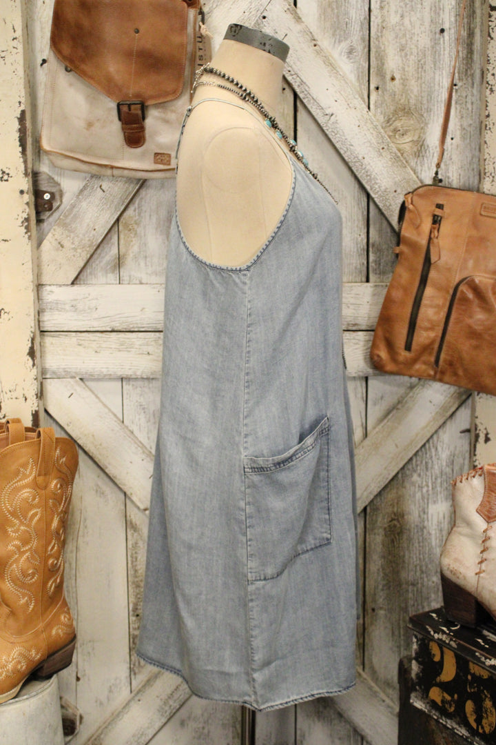 Carefree Cutie Denim Dress