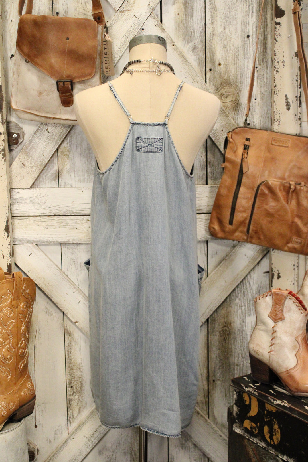 Carefree Cutie Denim Dress