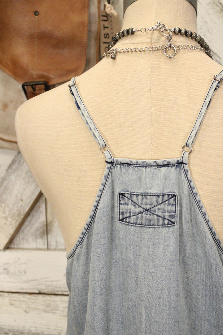 Carefree Cutie Denim Dress