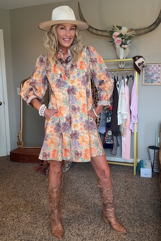 Crimson Maple Dress