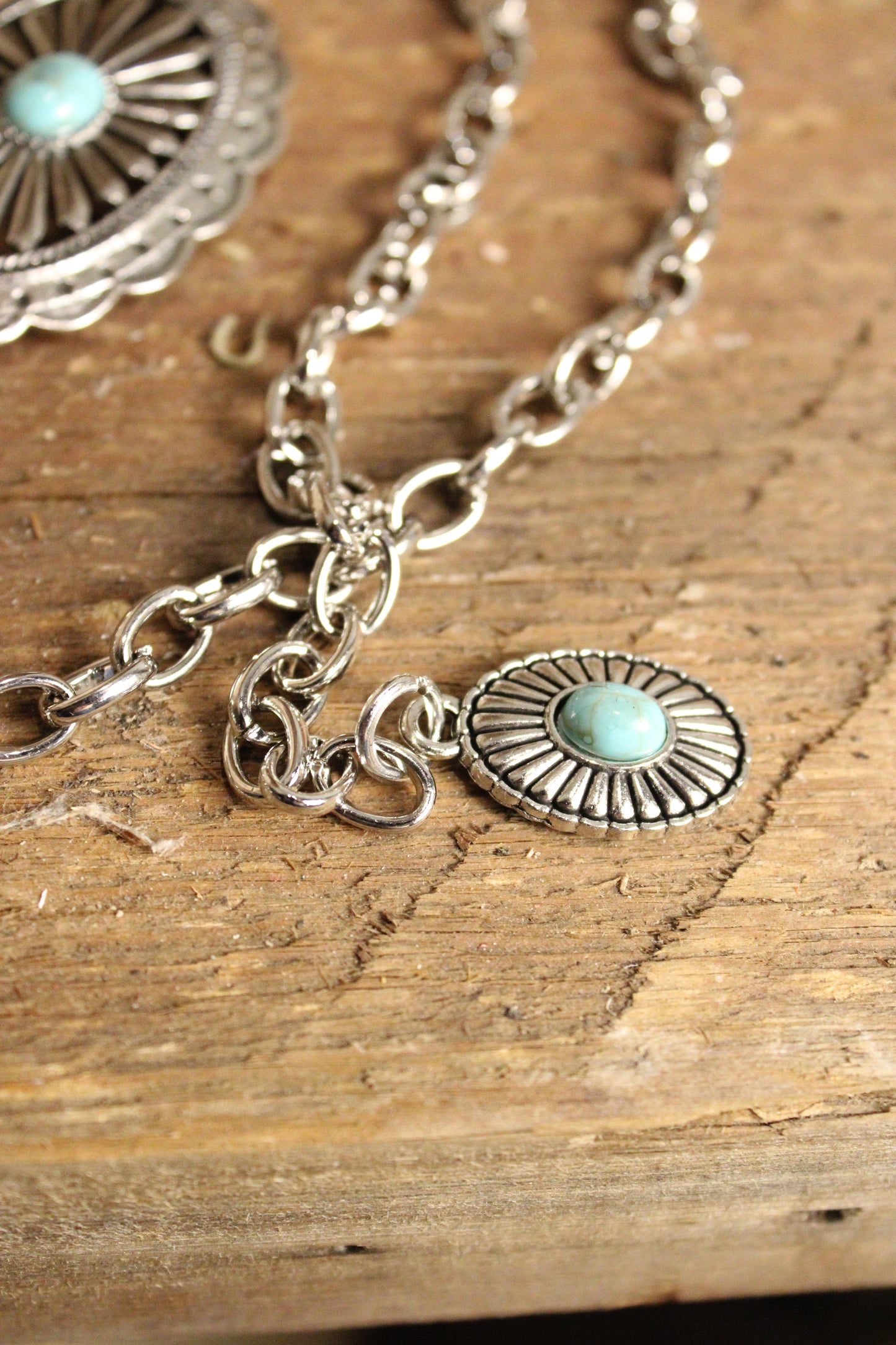 Heirloom Turquoise Concho Belt