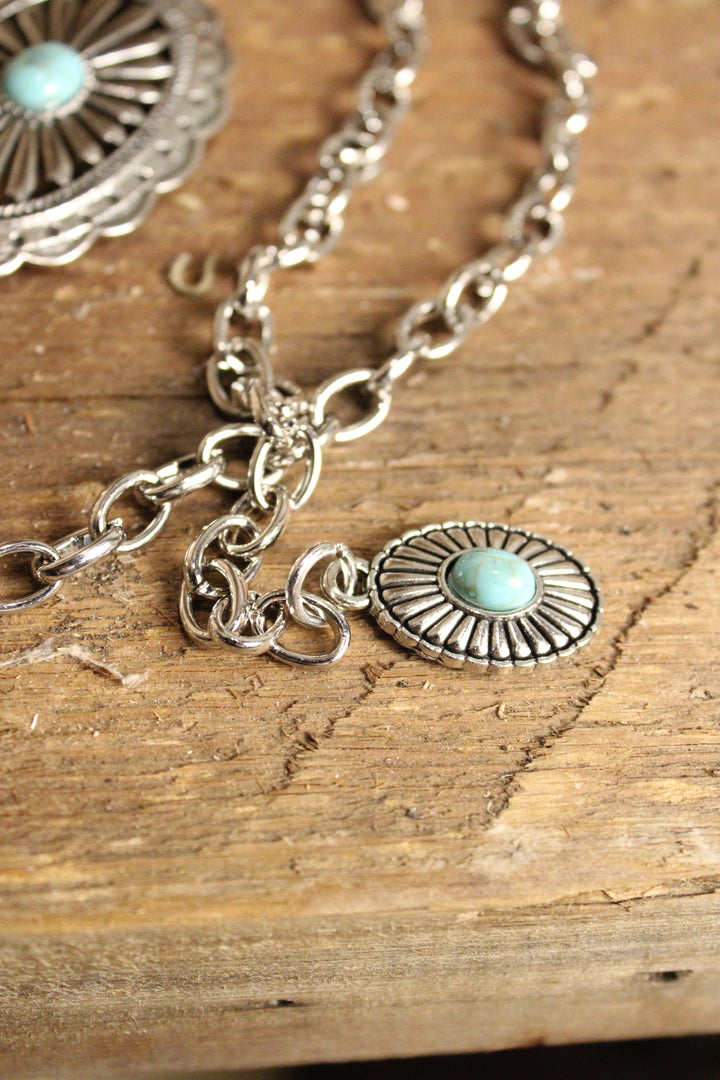 Heirloom Turquoise Concho Belt