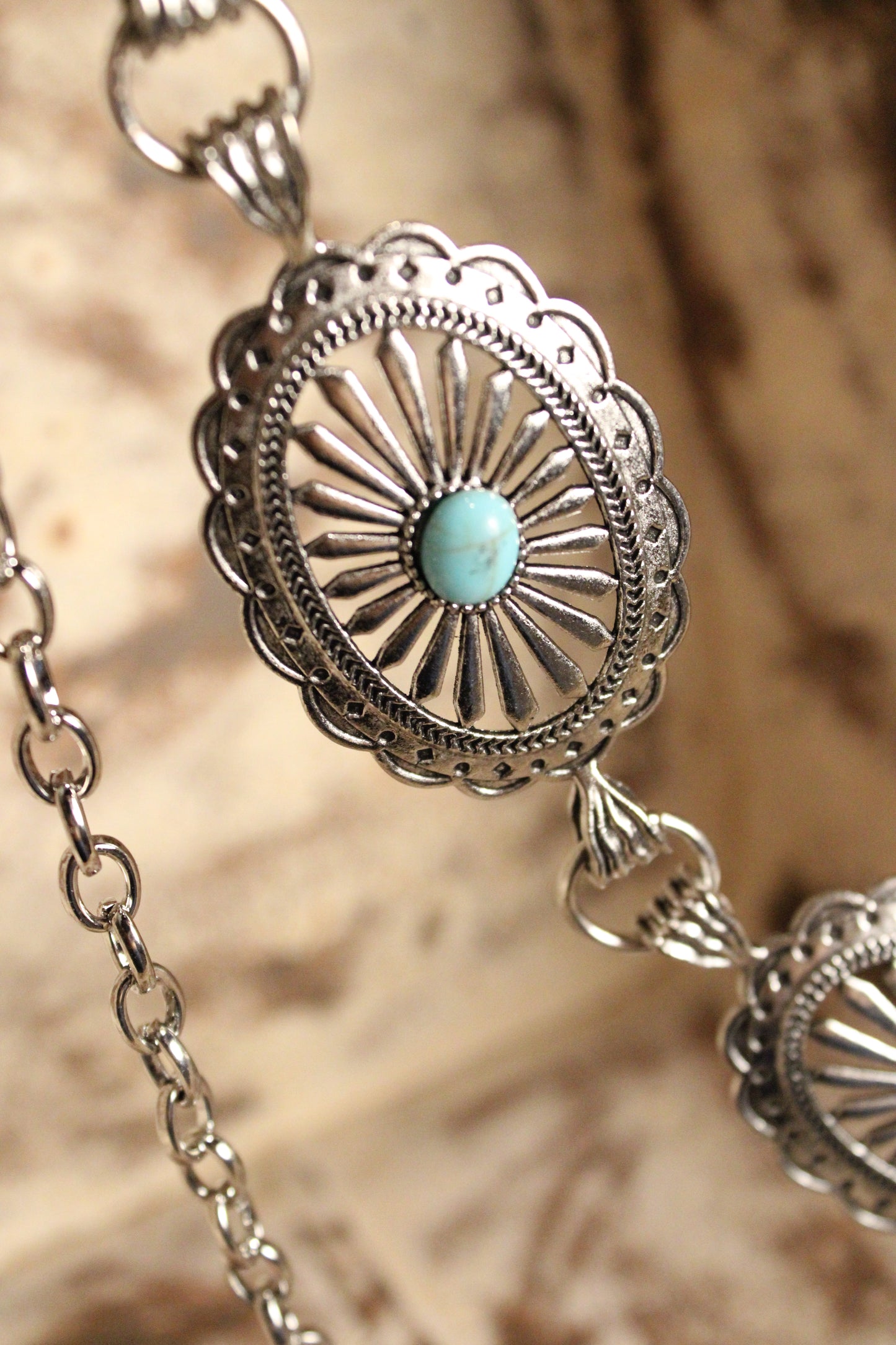 Heirloom Turquoise Concho Belt