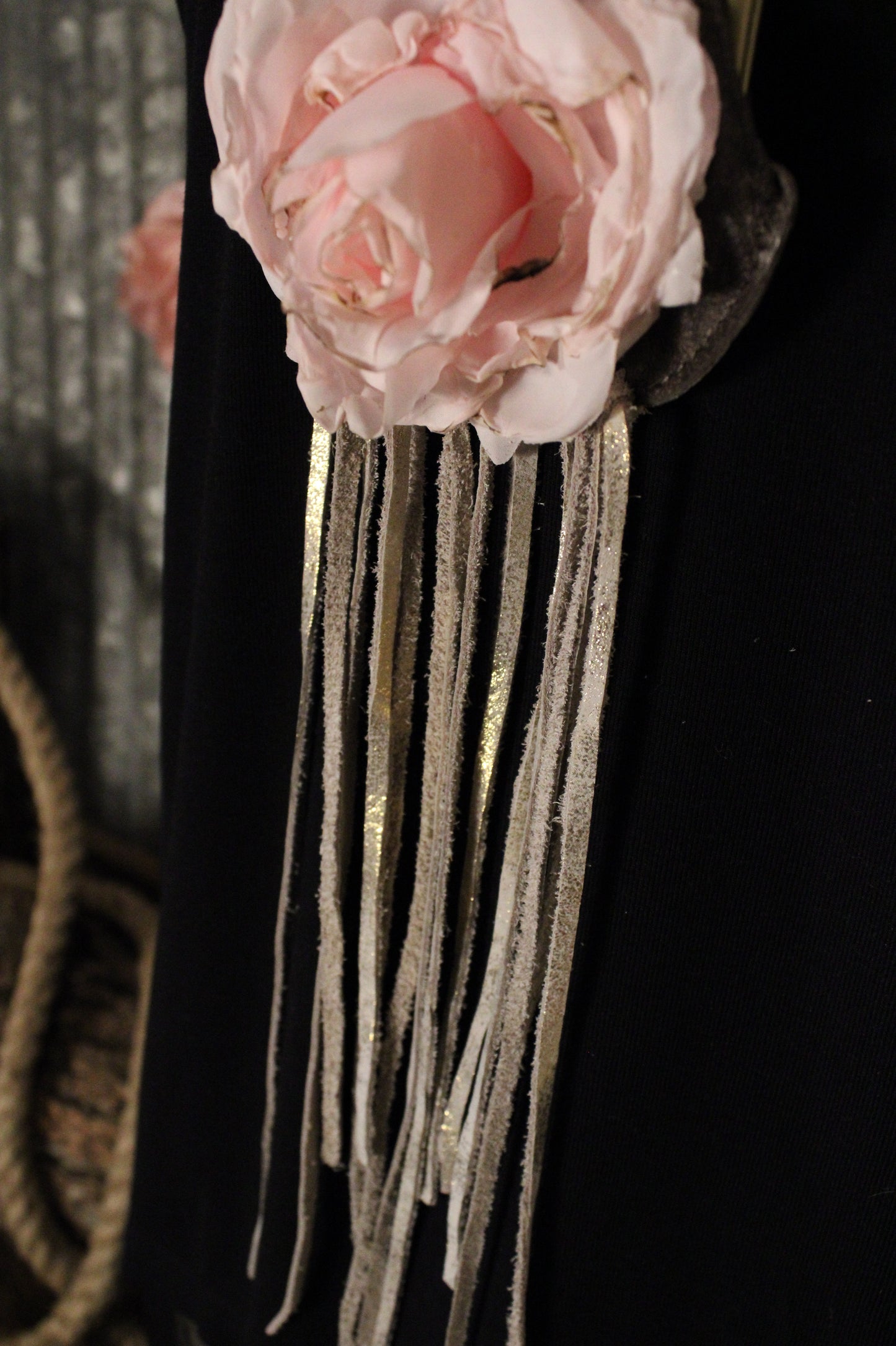 Canyon Rose Coin Purse Necklace