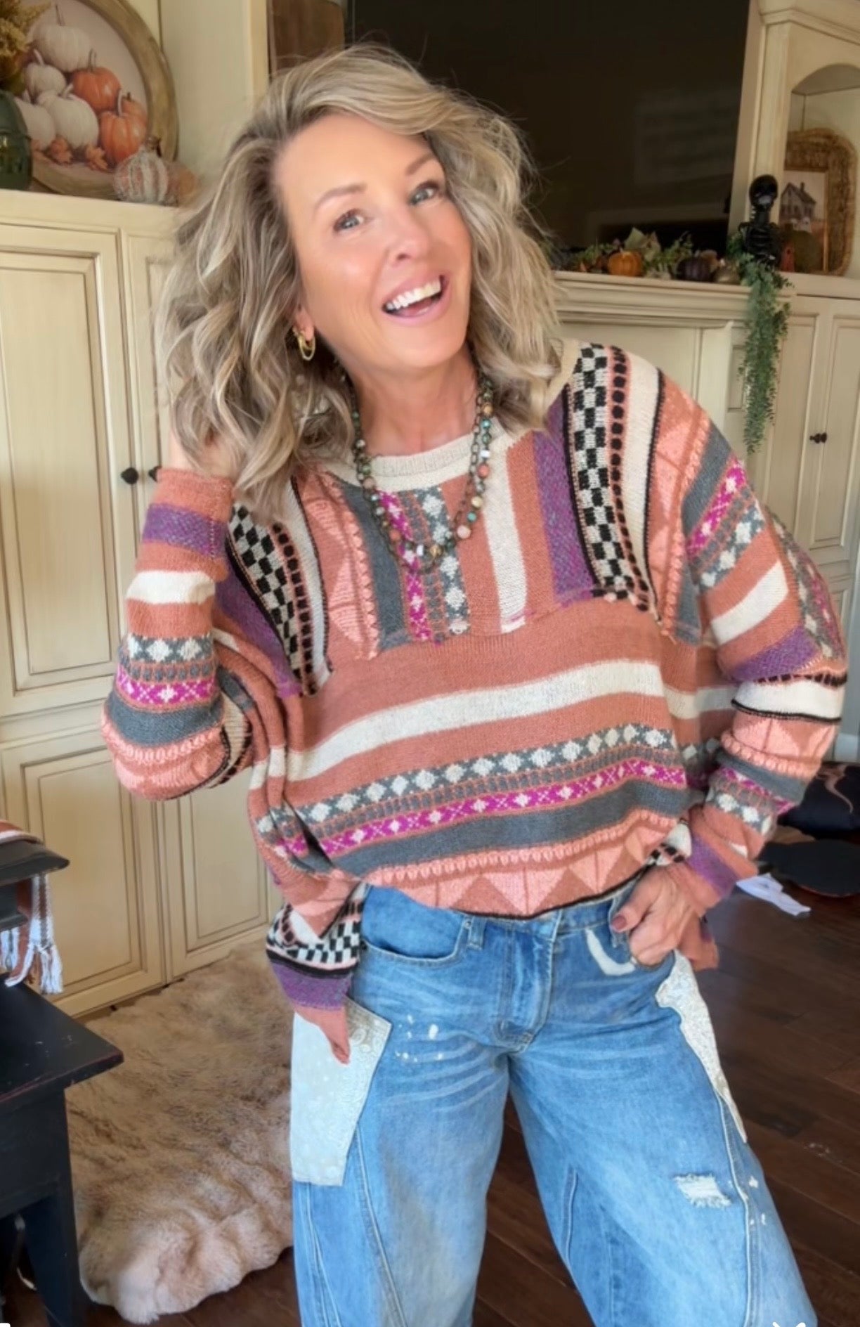 Rawcraft Terracotta Sweater