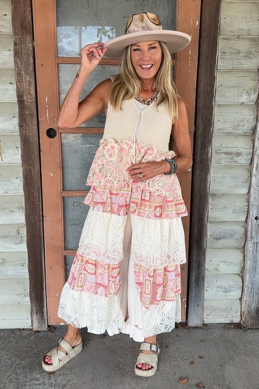 Boho Bloom Duster