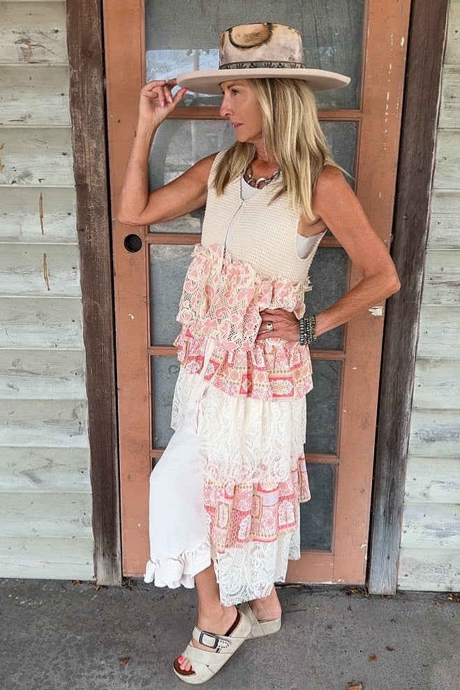 Boho Bloom Duster